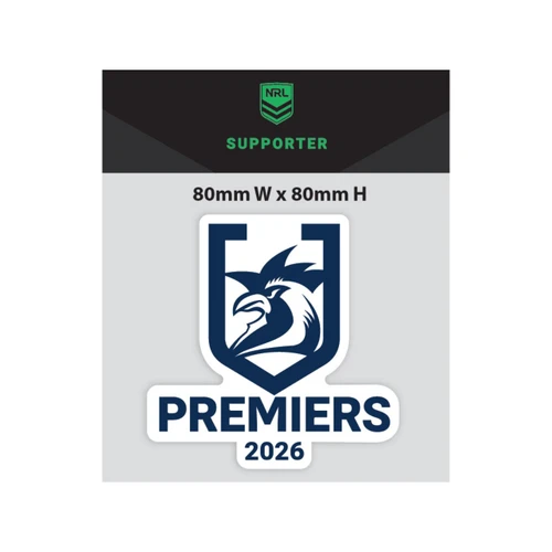 Sydney Roosters 2026 Premiers Mini Decal