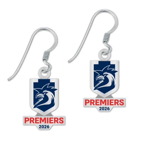 Sydney Roosters 2026 Premiers Logo Earrings