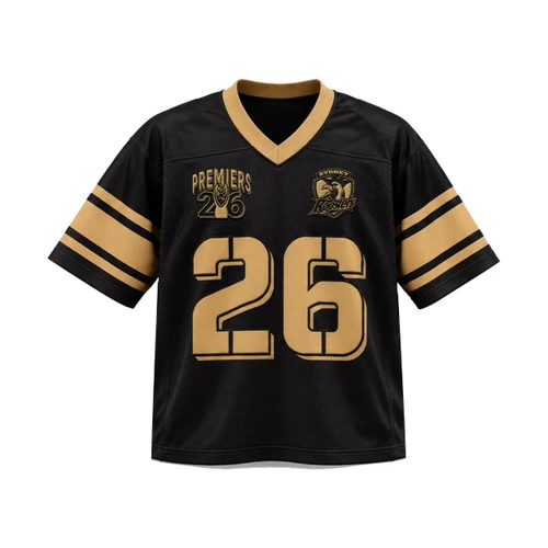 Sydney Roosters 2026 Tidwell Mens Premiers Gridiron Shirt