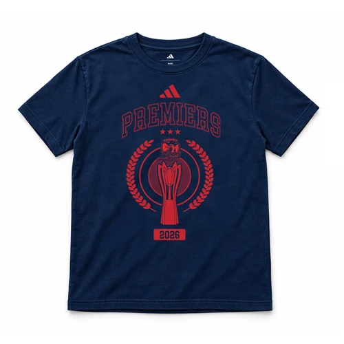 Sydney Roosters 2026 Adidas Adults NRLW Premiers Tee