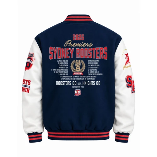 Sydney Roosters 2026 BA Mens Premiers Jacket