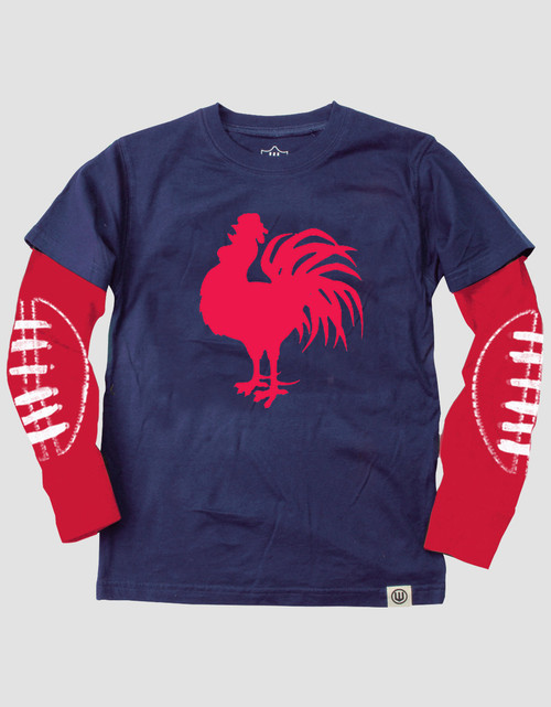 Sydney Roosters Kids Wes & Willy 2 in 1 Tee
