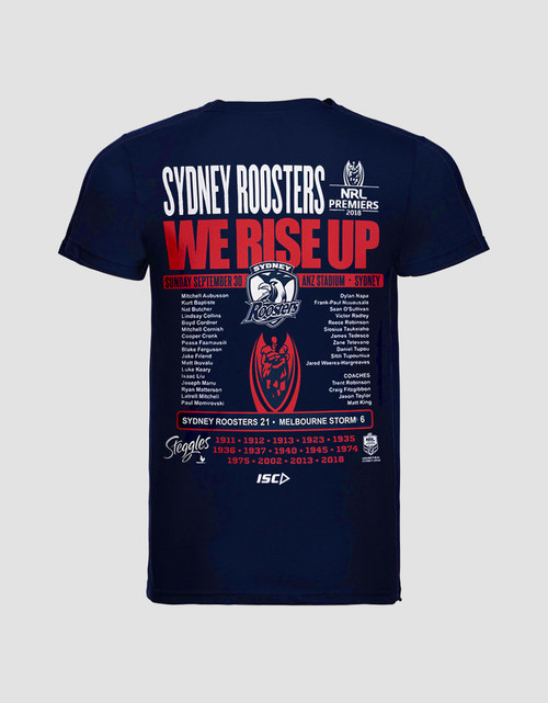 Sydney Roosters 2018 Kids ISC Premiers Tee