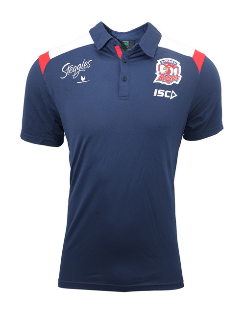 Sydney Roosters 2019 ISC Kids Performance Polo Nvy/Red/Wht