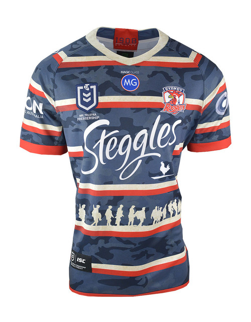 Sydney Roosters 2019 Kids ANZAC Jersey