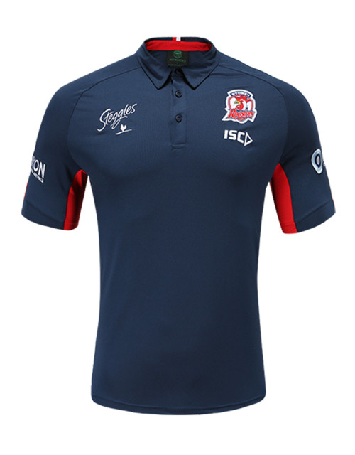 Sydney Roosters 2020 ISC Mens Performance Polo Navy
