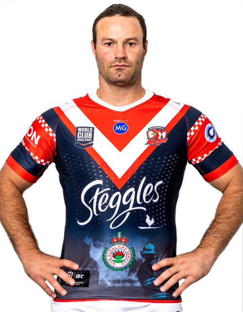 Sydney Roosters 2020 ISC Mens NSW Rural Fire Service Limited Edition World Club Challenge Fundraising Jersey