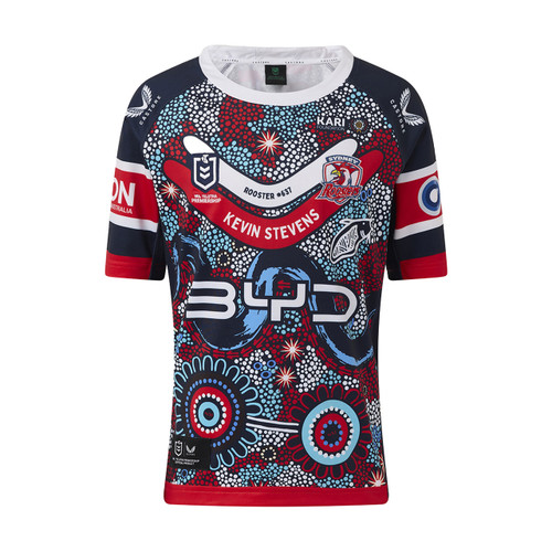 Sydney Roosters 2025 Castore Kids Indigenous Jersey