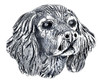 English Setter Charm Bead