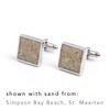 Dune Square Cuff Links