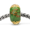 Trollbeads Green Twinkle Bead