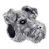 Airedale Charm Bead
