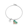 Heart Dune Sand Bangle - You Pick the Sand!  Over 5,000 sands available