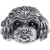 Mini Cavapoo Charm Bead