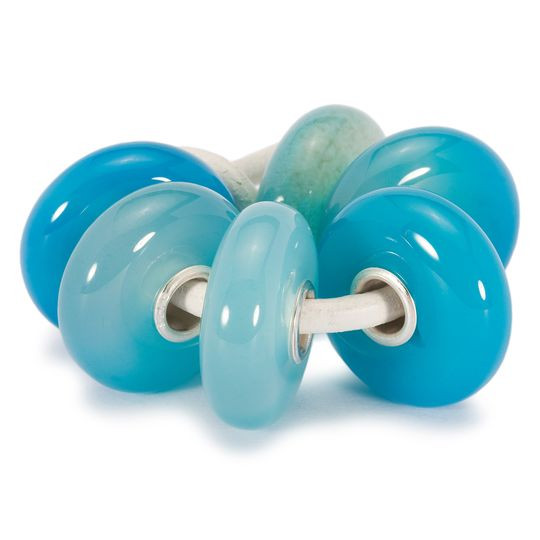 Trollbeads Turquoise Agate Bead - Michael Gallagher Jewelers