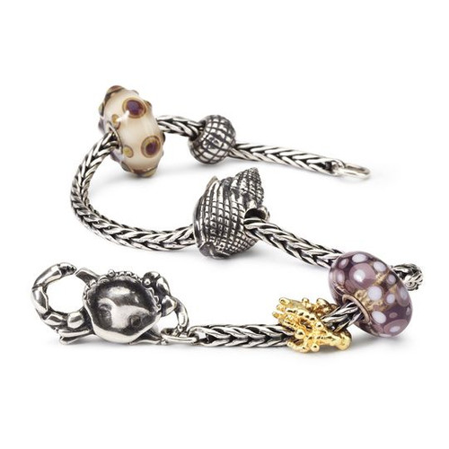 Trollbeads Perlina In Argento 925 – Fatta A Mano, Per Bracciali Personalizzati, Danimarca - 4