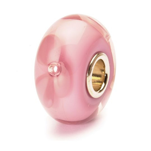 Trollbeads Pale Rose Flower Bead RETIRED! Trollbeads Pale Rose Flower Bead RETIRED!