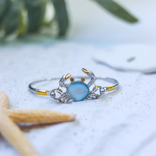 Sealife Jewelry 18k Yellow Gold Crab Ring with Diamonds - #42295 42295 -  Emerald Lady Jewelry