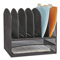 Onyx Desk Organizer 2 Horizontal - 6 Upright