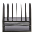 Onyx Desk Organizer 2 Horizontal - 6 Upright