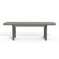Medina 8' Conference Table in Gray Steel