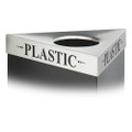 Trifecta Recycling Receptacle - 21 Gallon