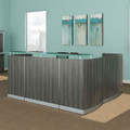 Medina Reception Station in Gray Steel