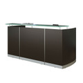 Medina Reception Desk in Mocha