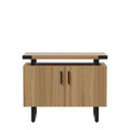 Mirella 36"W Storage Cabinet in Sand Dune