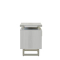 Mirella 36"W Storage Cabinet in White Ash