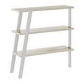 Mirella 3-Shelf Bookshelf in White Ash