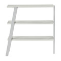 Mirella 3-Shelf Bookshelf in White Ash