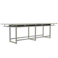 Mirella 12' Standing Height Conference Table in White Ash