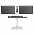 Soar Electric Sit/Stand Desktop - Dual Monitor Arm
