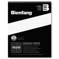 8.5" x 11" 10x10 Grid Bond Paper Pad