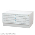 6" Flat File Closed Base