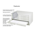 Facil 5-Drawer Light-Duty Flat Files