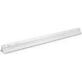 12" Engineering Aluminum Solid Triangular Scale