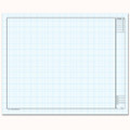 18 x 24 Vellum 1000HTSA-8 - 8x8 Grid with Architectural Title Block