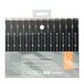 Spectra AD 12-Piece Warm Gray Marker Set