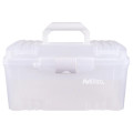 17" Twin-Top Translucent Supply Box