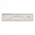 6" Protractor Ruler - 20 & 40 Parts to Inch