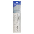 6" Protractor Ruler - 20 & 40 Parts to Inch