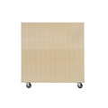 Mobile Tote Tray Supply Cabinet