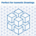 8.5" x 11" Isometric Graph Paper
