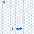 11" x 17" Isometric Graph Paper