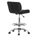 Black Crest Drafting Chair