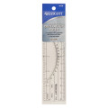 6" Protractor Ruler - 10 & 20 Parts to Inch