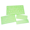 Lettering Stencil Template 4-Piece Set