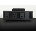 Clamp-on Outlet/USB Hub